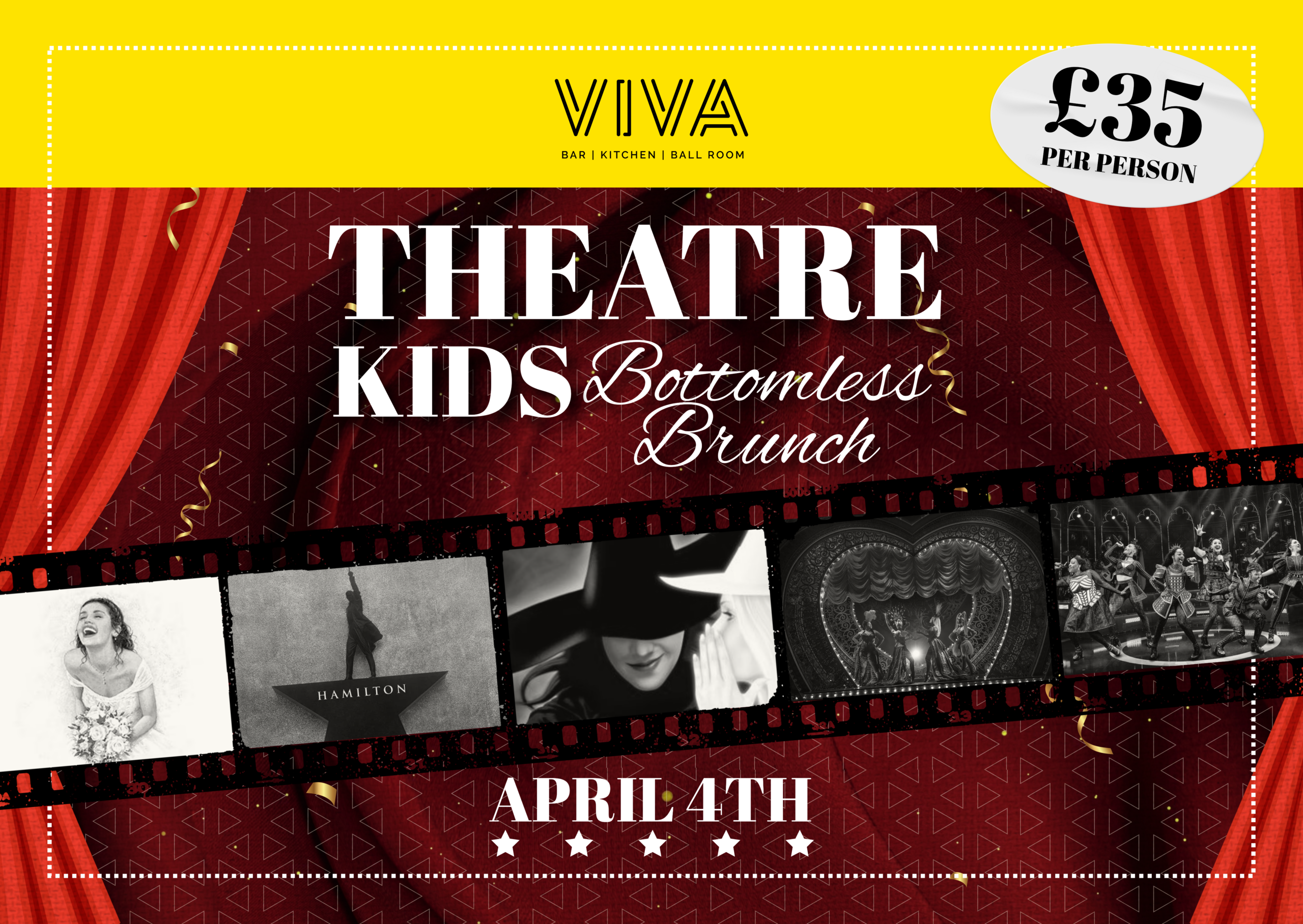 Theatre Kids Bottomless Brunch